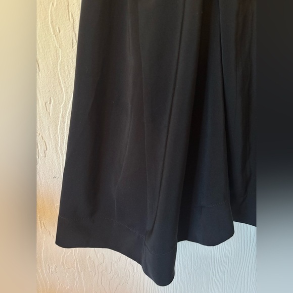 Oak and Fort Multi Spaghetti Strap Black Cross Back Relaxed Fit Mini Dress - Picture 6 of 8